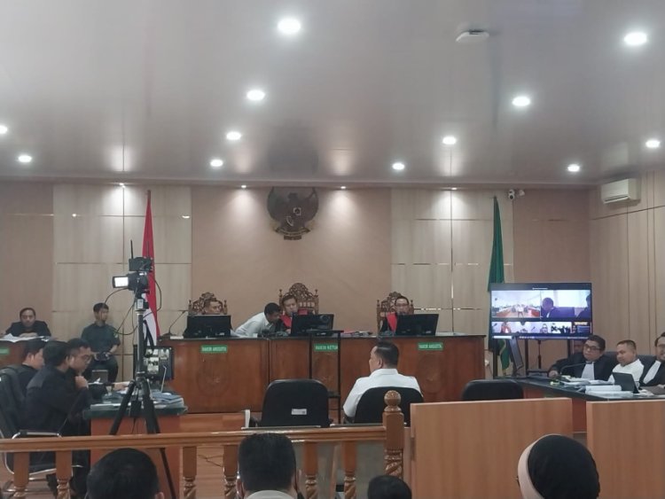 Pj Gubernur Riau SF Harianto Membuka Fakta Baru Dalam Persidangan Abdul Wahid