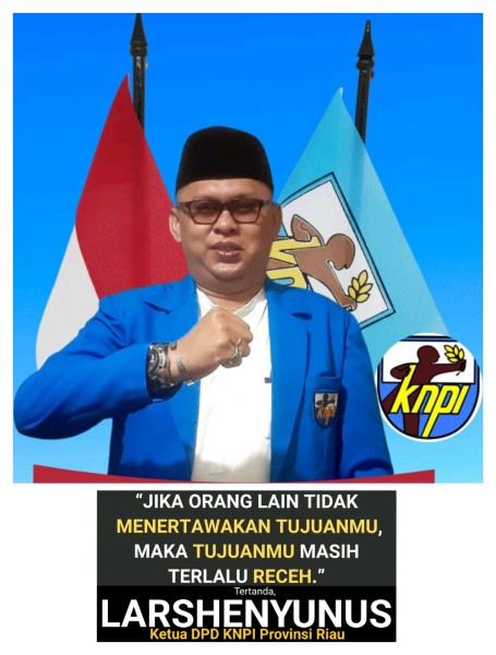 Heboh Soal Daerah Istimewa Riau, Ketua KNPI Larshen Yunus: 
