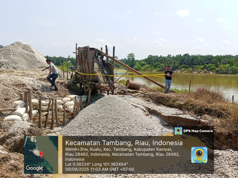 Galian C Milik R Yang Terletak Di Perbatasan Kualu dan Tanjung Kudu Ini Seperti Kebal Akan Hukum.