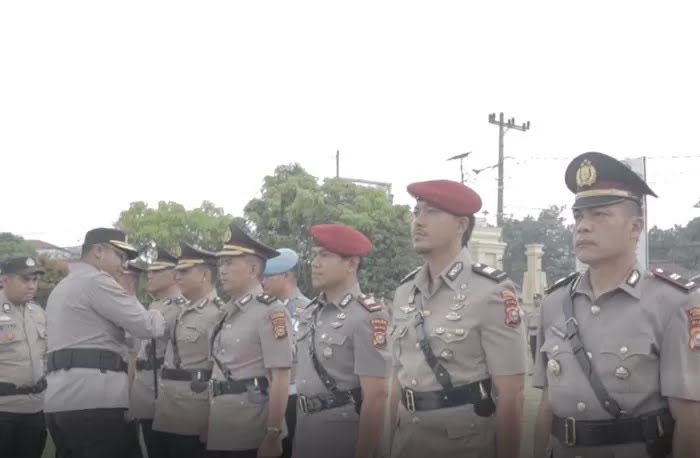 Kapolres Kampar Pimpin Sertijab Kasat Reskrim dan Tiga Kapolsek, Beserta Nama-nama Pejabat Baru