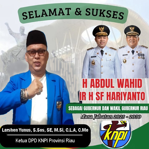 Sentil Telinga Gubernur Abdul Wahid, Ketua KNPI Riau Persoalkan Tentang Kinerja Nya Saat Ini.