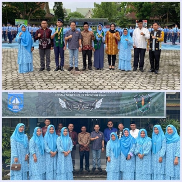 145 Siswa Di SMAN Plus Menggelar Acara Pelepasan Akhir Pembelajaran